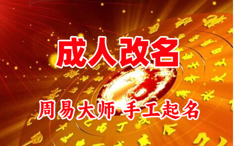 山阴成人改名-找大师一对一改名先分析后改名